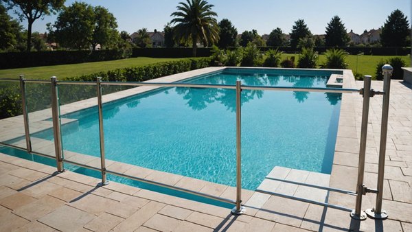 Barrière de piscine en verre : sécurité et élégance en un seul choix