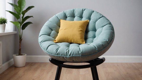 Galette de chaise ronde 40 cm: confort et design à petit prix